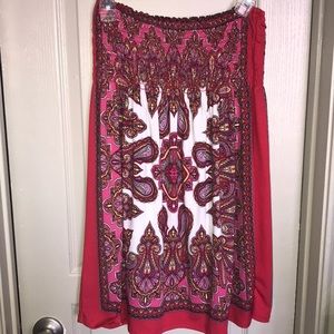 Short Strapless Dress